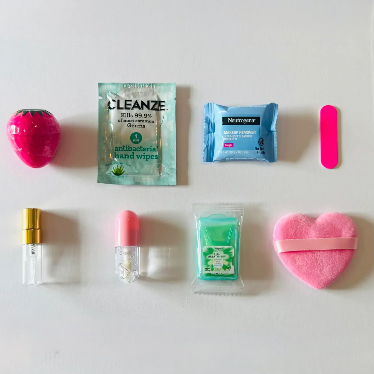 Bridesmaid Touch Ups Mini Bag with Mini Beauty Essentials