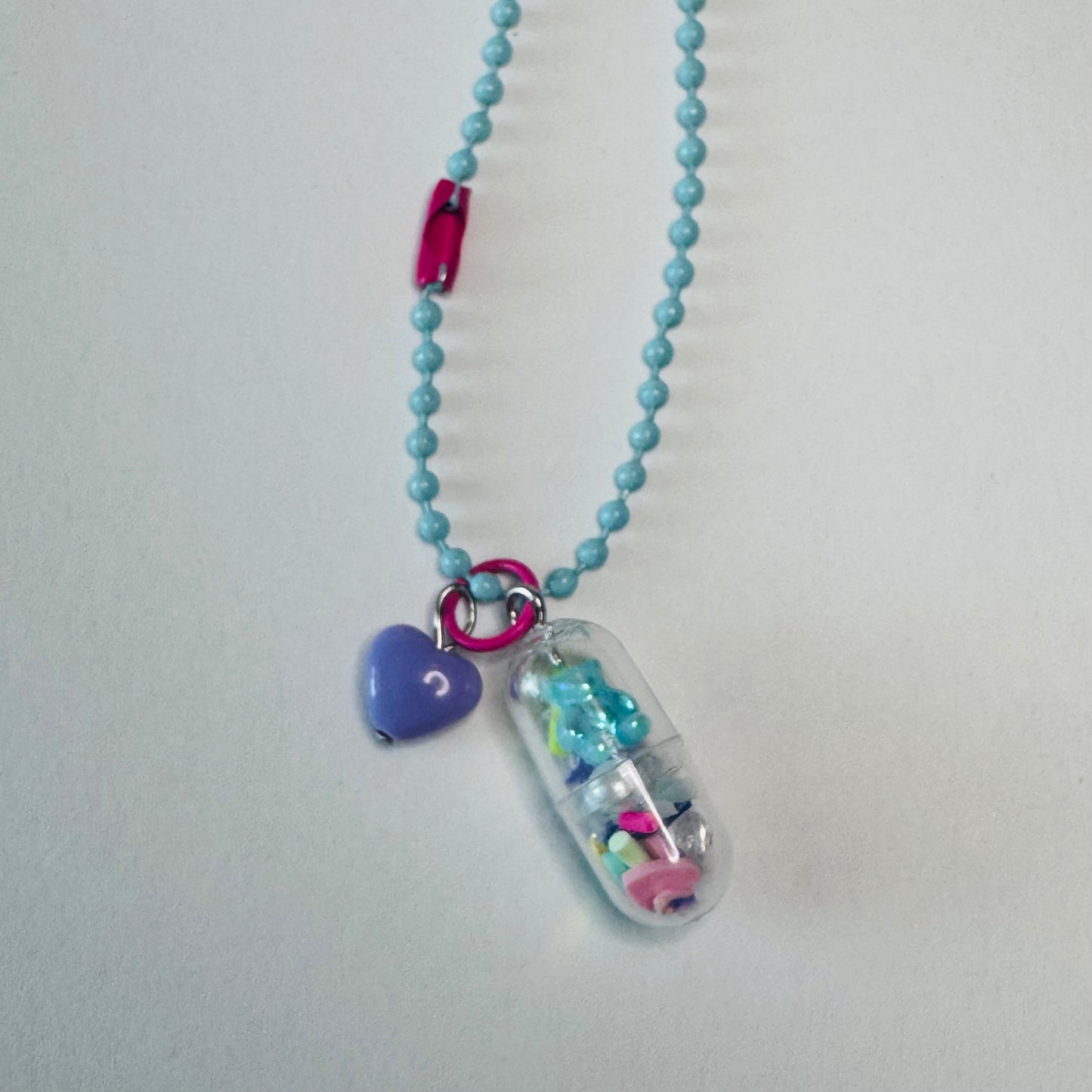 Custom Happy Pill Necklace
