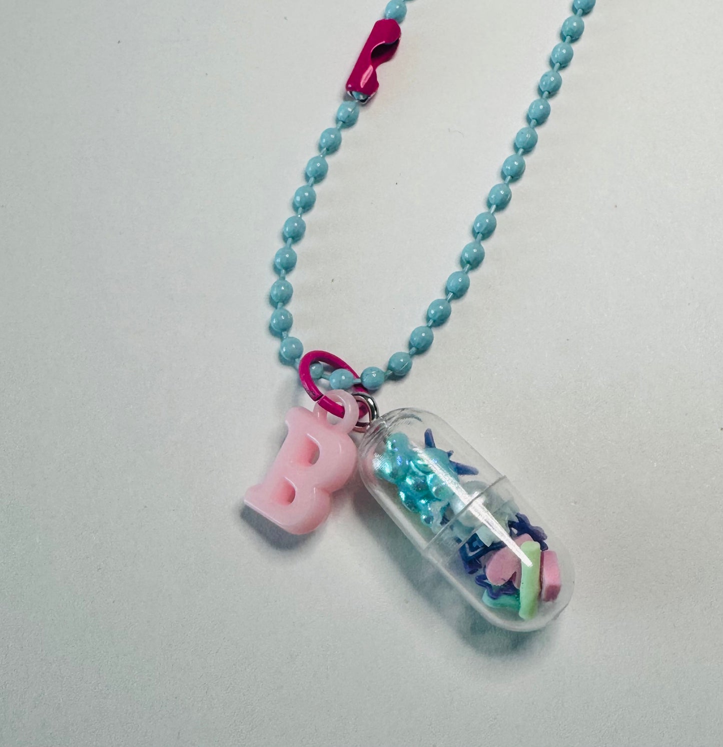 Custom Happy Pill Necklace