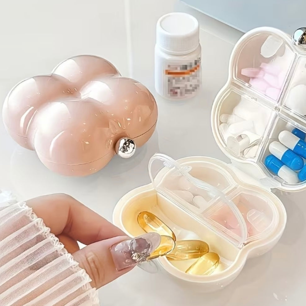Puffy Flower Pill Organizer