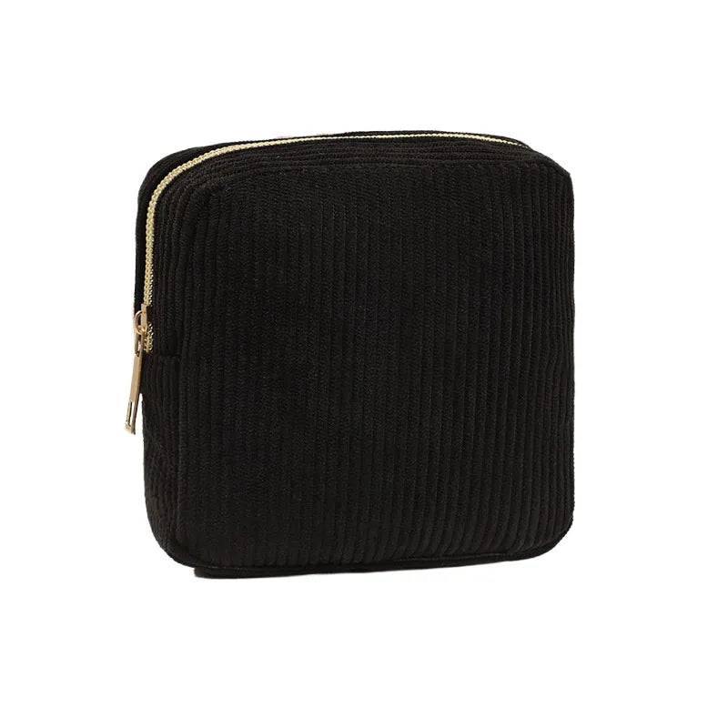 Mini Corduroy Cosmetics Bag