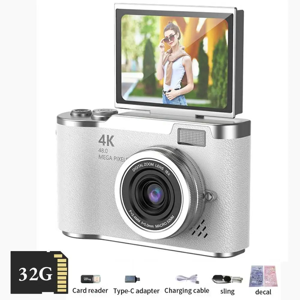 4K Digital Camera w/ Flip Screen