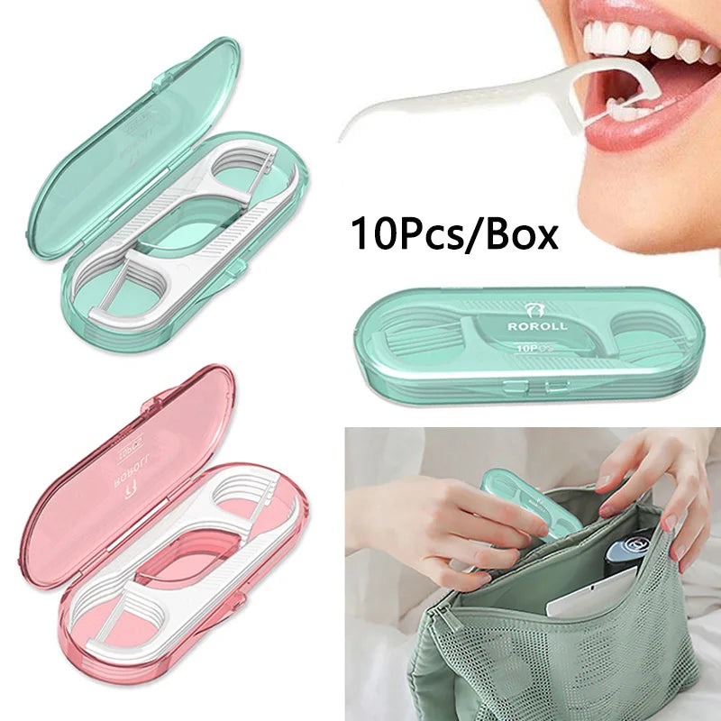 Mini Floss Toothpick Box