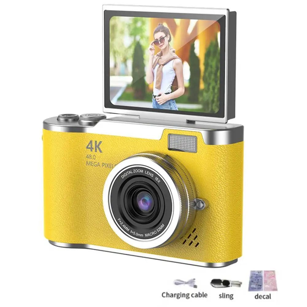 4K Digital Camera w/ Flip Screen