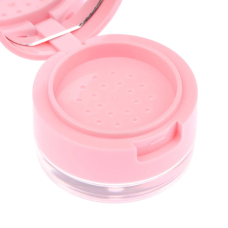 Fillable Mini Plastic Loose Powder Container