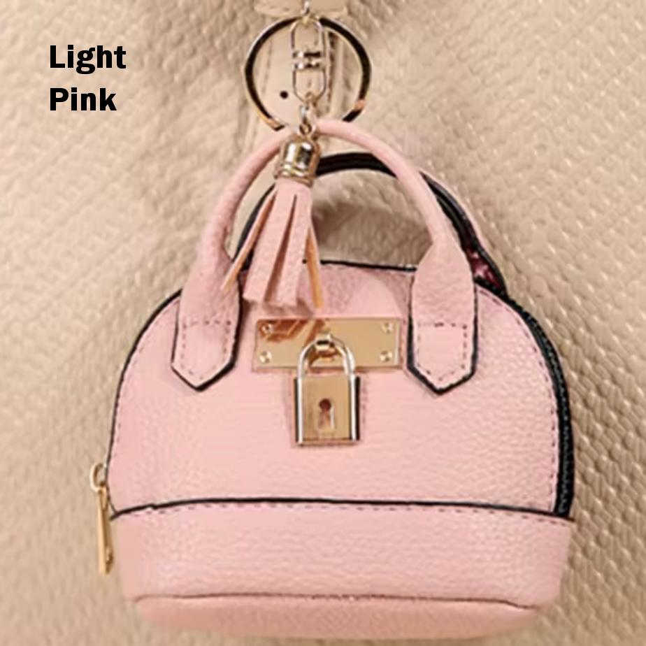 Miniature Lock Purse Bag Charm / Favor with Mini Beauty Essentials