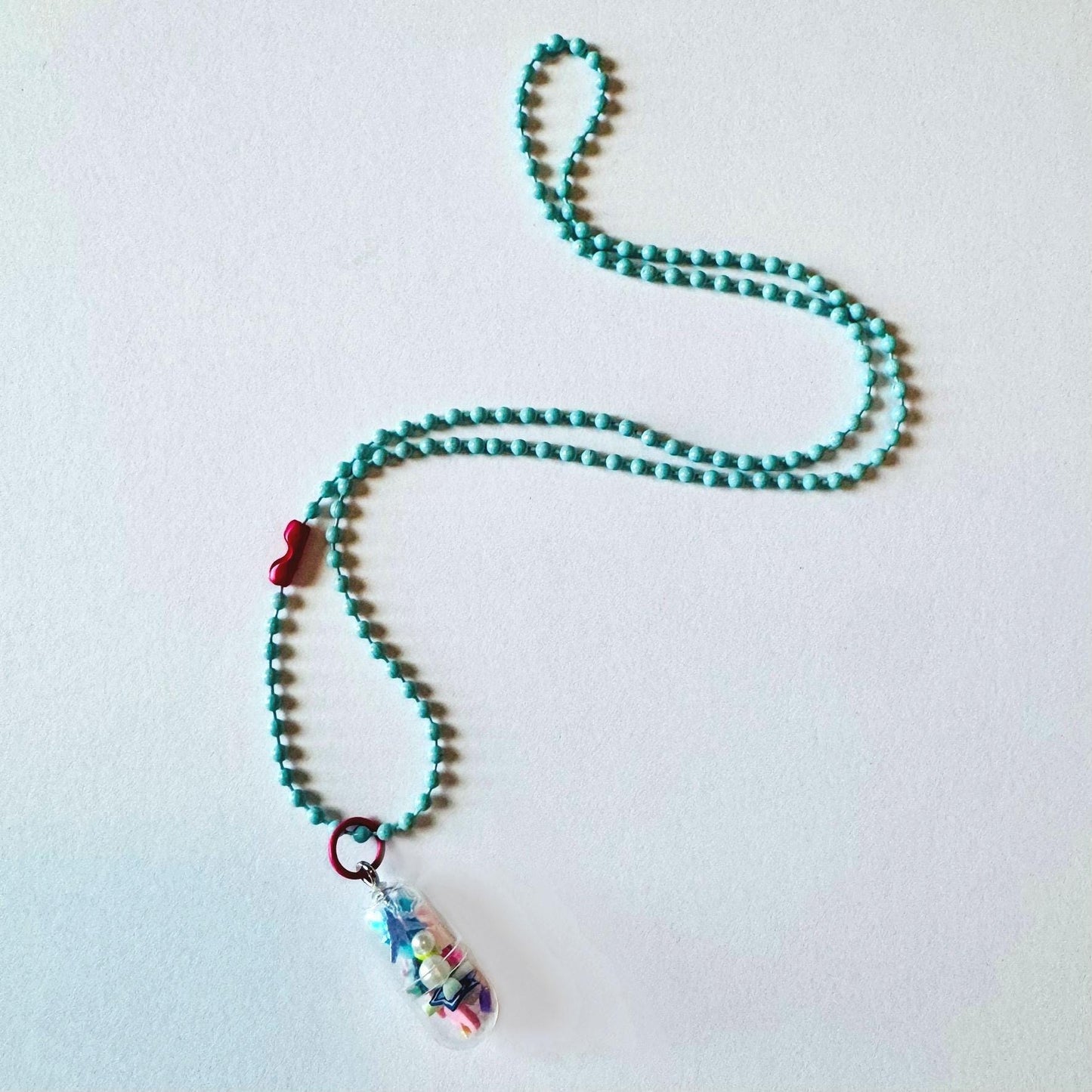 Custom Happy Pill Necklace